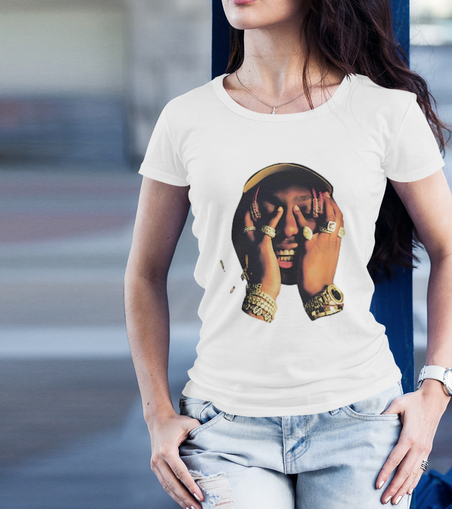 Lil Yachty Rap Hip Hop Jewelry Face Expression T-Shirt