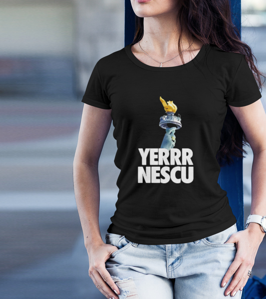 Yerrrnescu Statue Of Liberty Torch T-Shirt