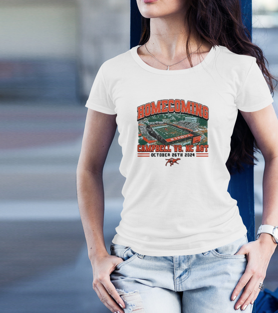 Campbell Vs. NC A&T Homecoming October 26th, T-Shirt