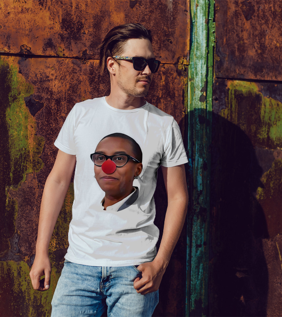 Dave Portnoy Claudine Gay CG Clown Red Nose T-Shirt