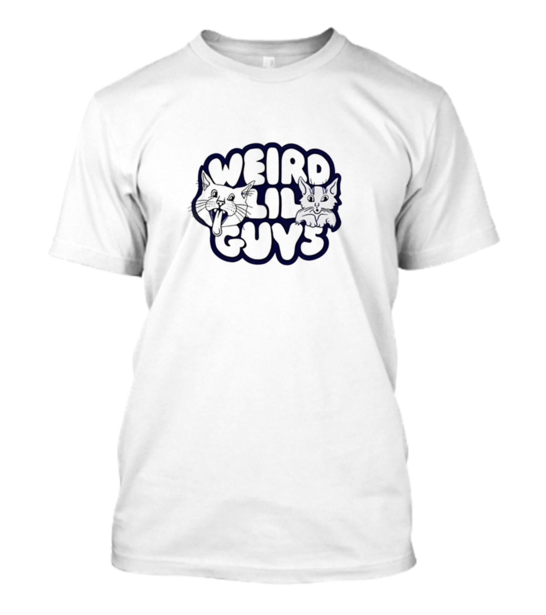Weird Lil Guys Cats Being Weird Little Guys Playful T-Shirt
