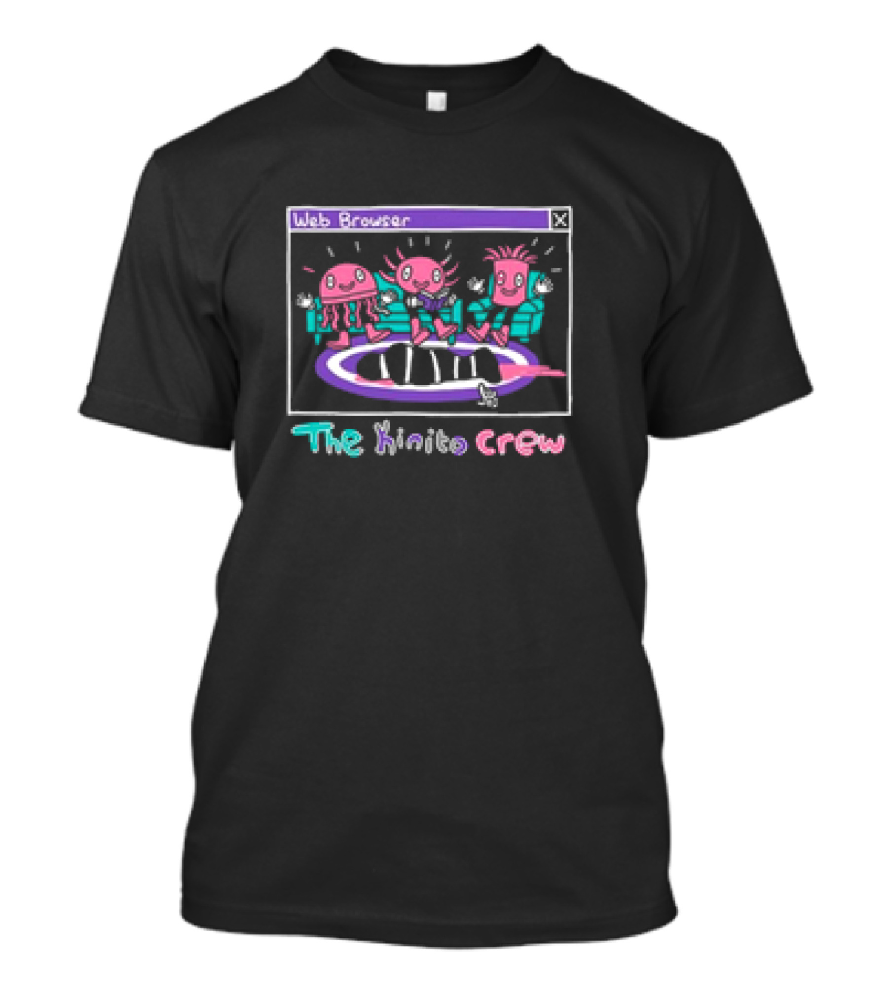 Web Browser The Kinito Crew T-Shirt