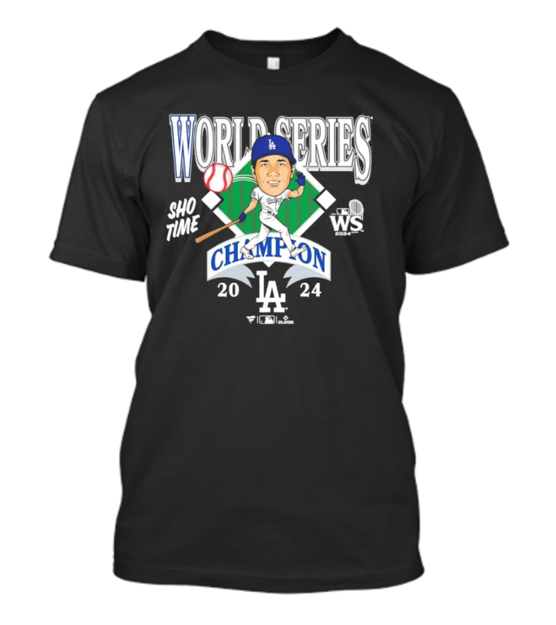 Shohei Ohtani Los Angeles Dodgers Sho-Time 2024 World Series Champion T-Shirt