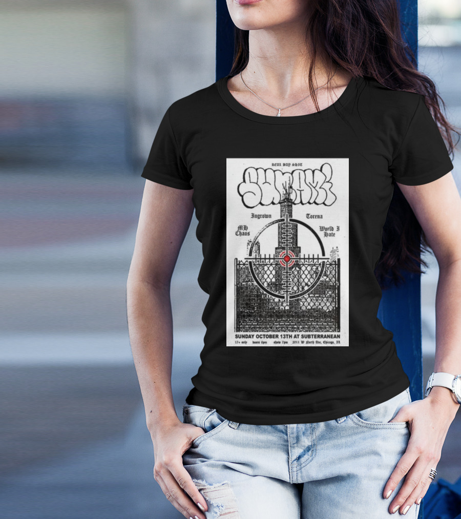 Sunami Beat Rap Game Ingrown Torena Chaos World Hate Subterranean Chicago October 13th 2024 Event T-Shirt