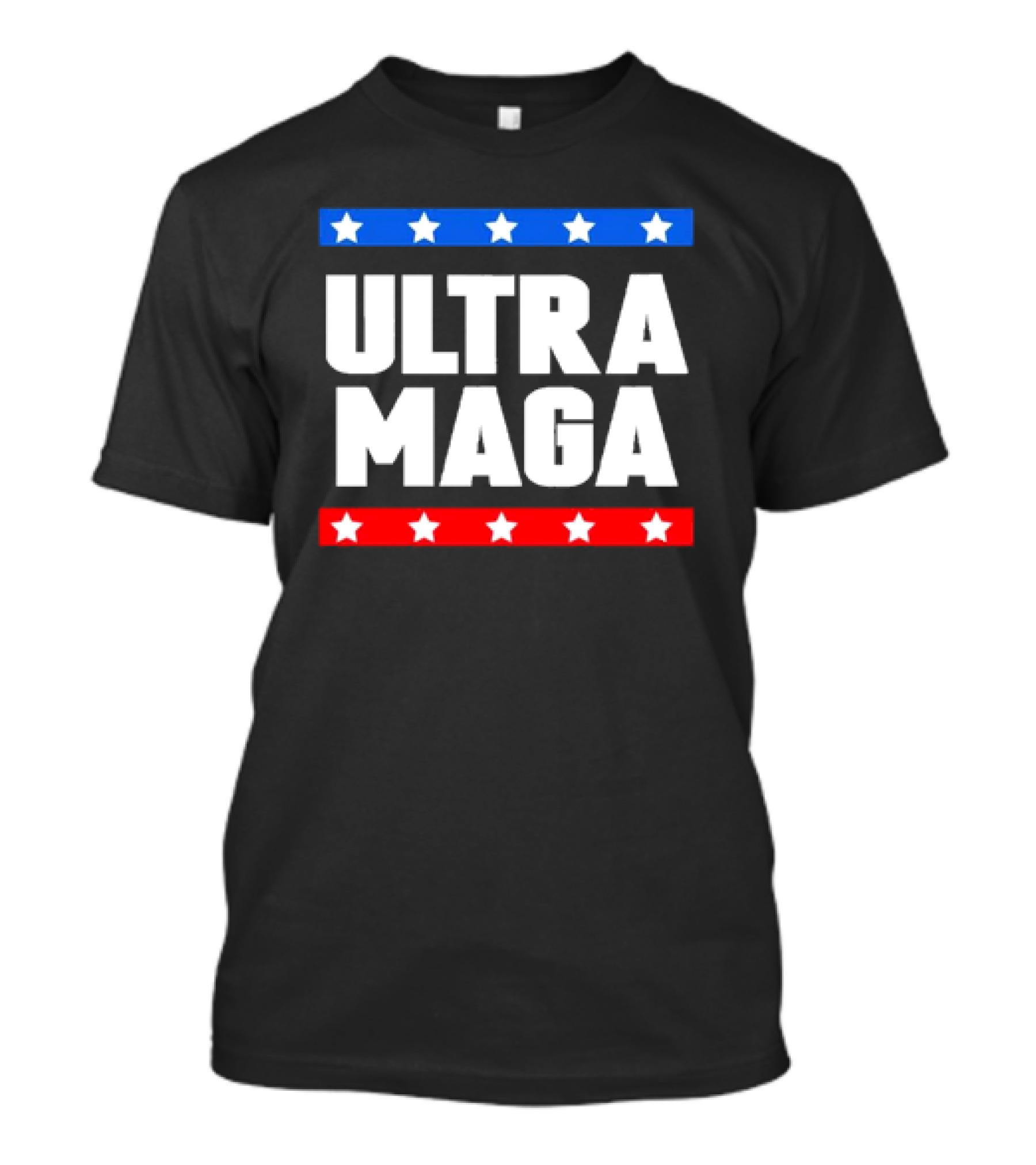 Ultra Maga Embrace The Trump 2024 Wave Stars Stripes Red Blue T-Shirt