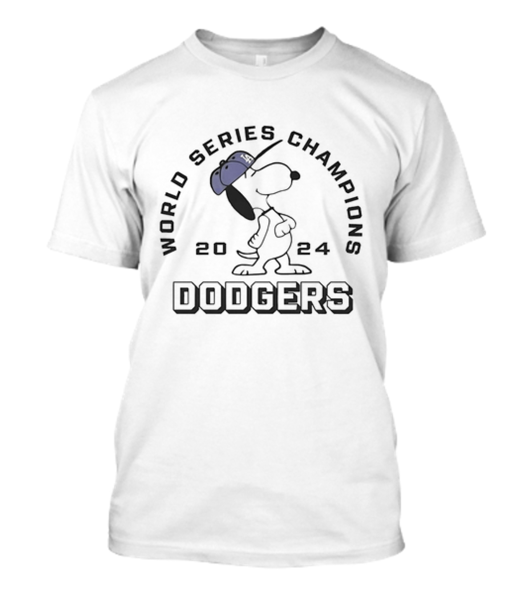 Snoopy Dodgers 2024 World Series Champions T-Shirt