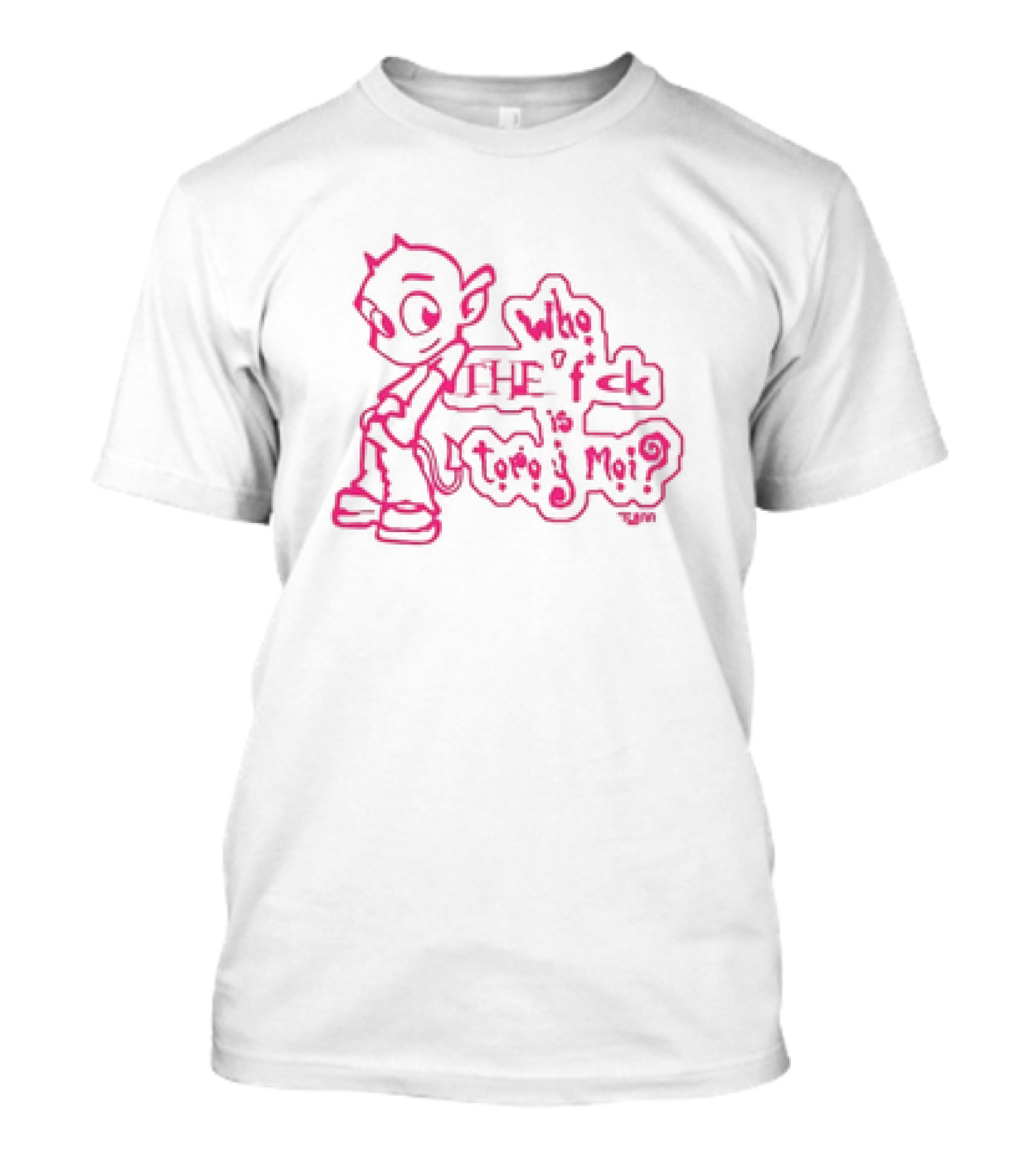 Who The Fck Is Toro Y Moi? Cartoon Character T-Shirt
