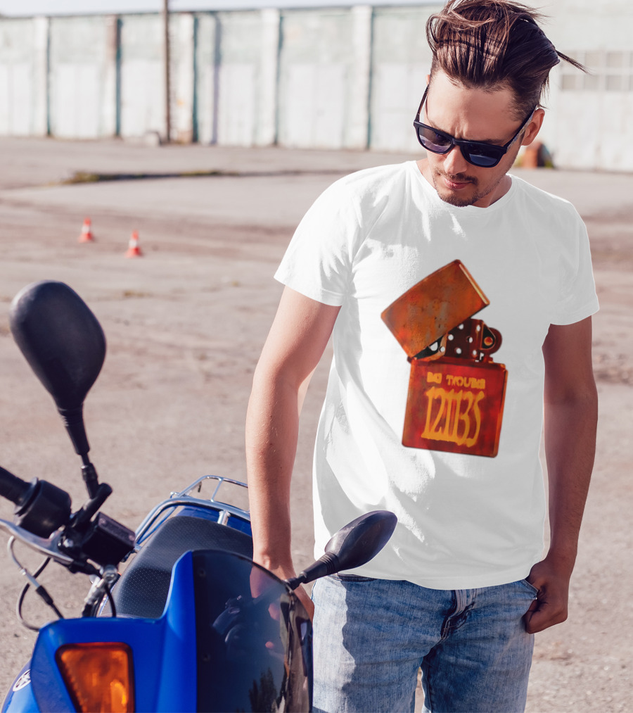 Big Trouble Retro Zippo 12113 T-Shirt