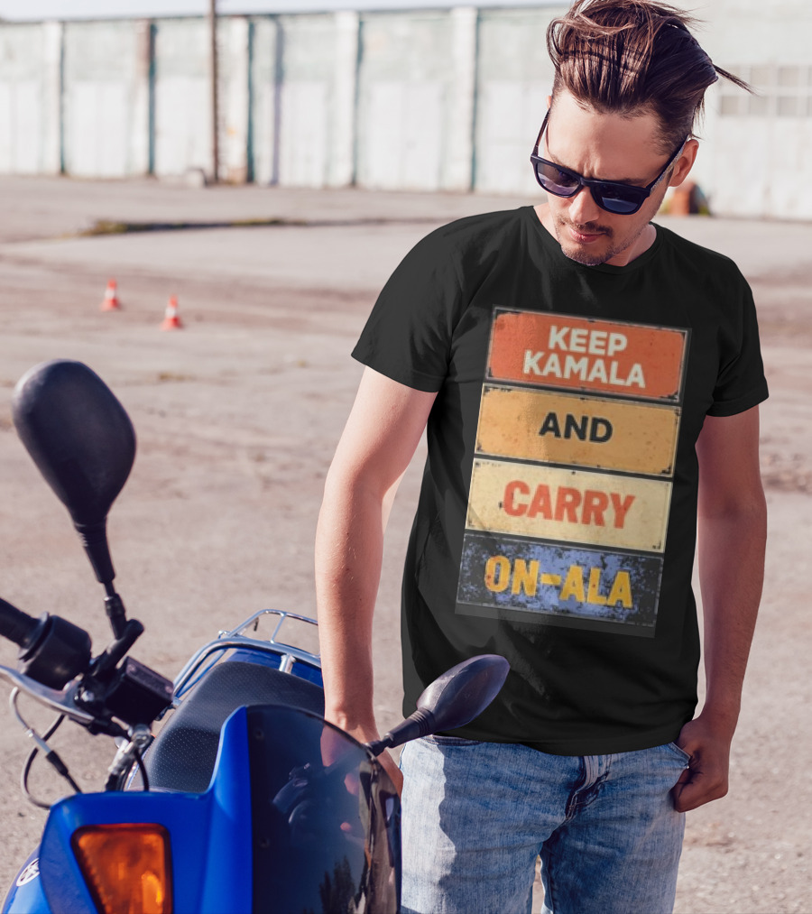 Keep Kamala And Carry On-Ala T-Shirt