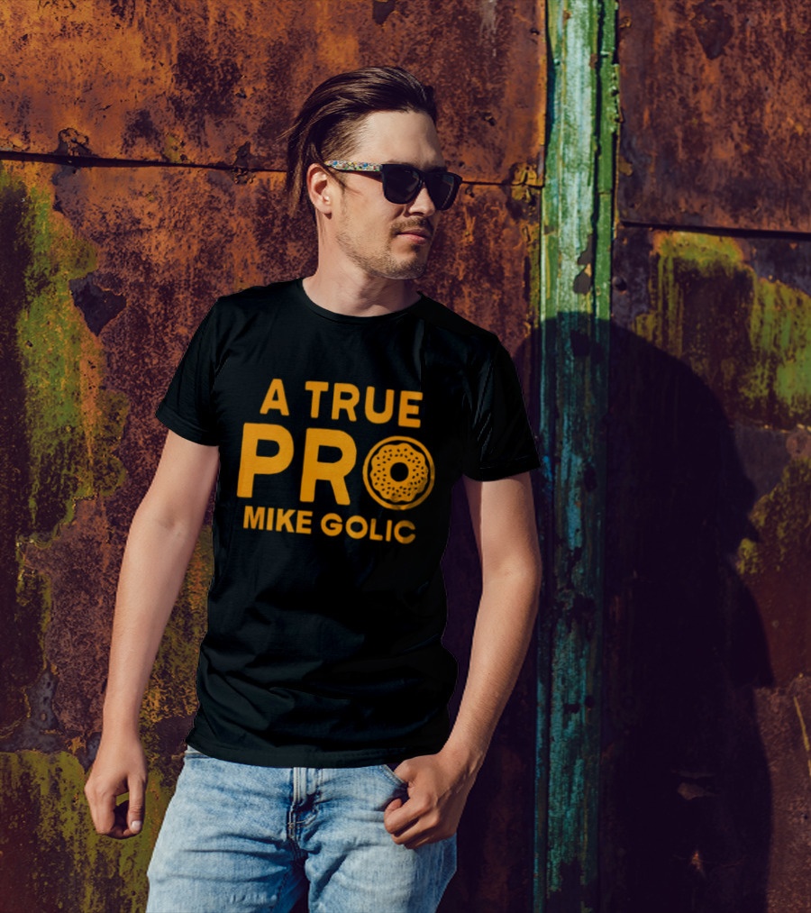 A True Pro Mike Golic Donut T-Shirt