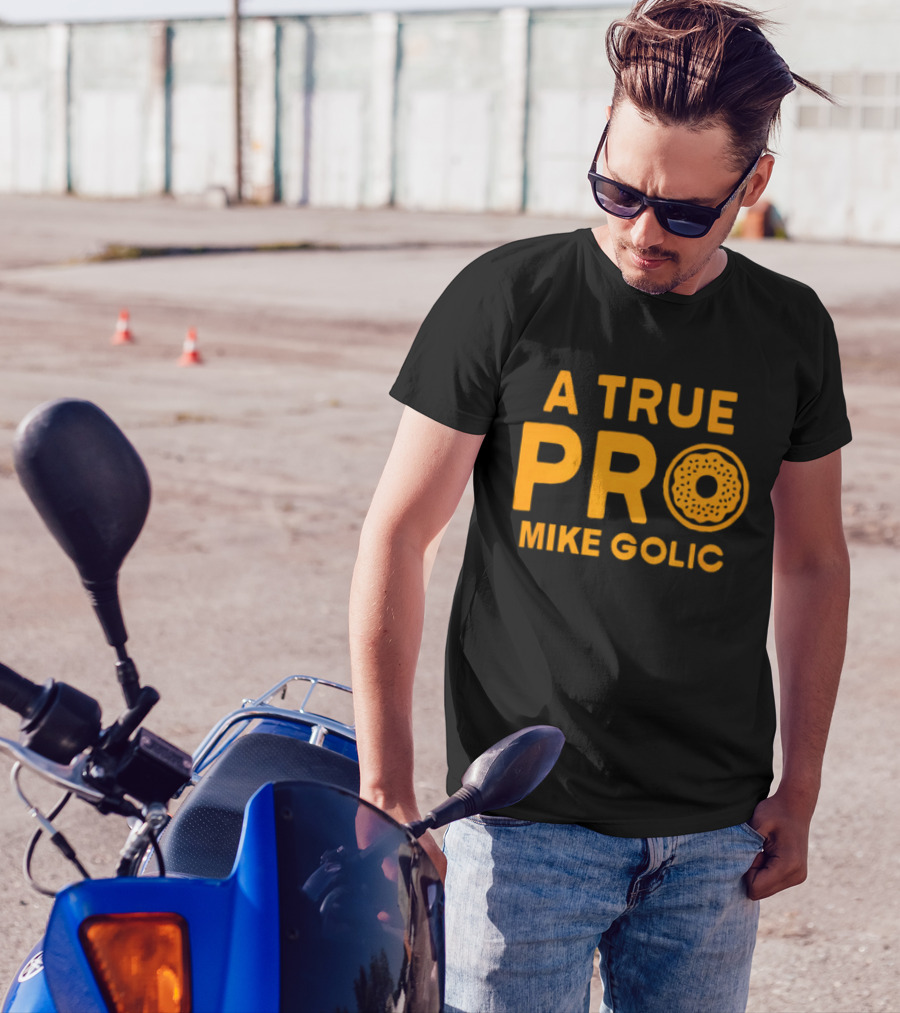 A True Pro Mike Golic Donut T-Shirt