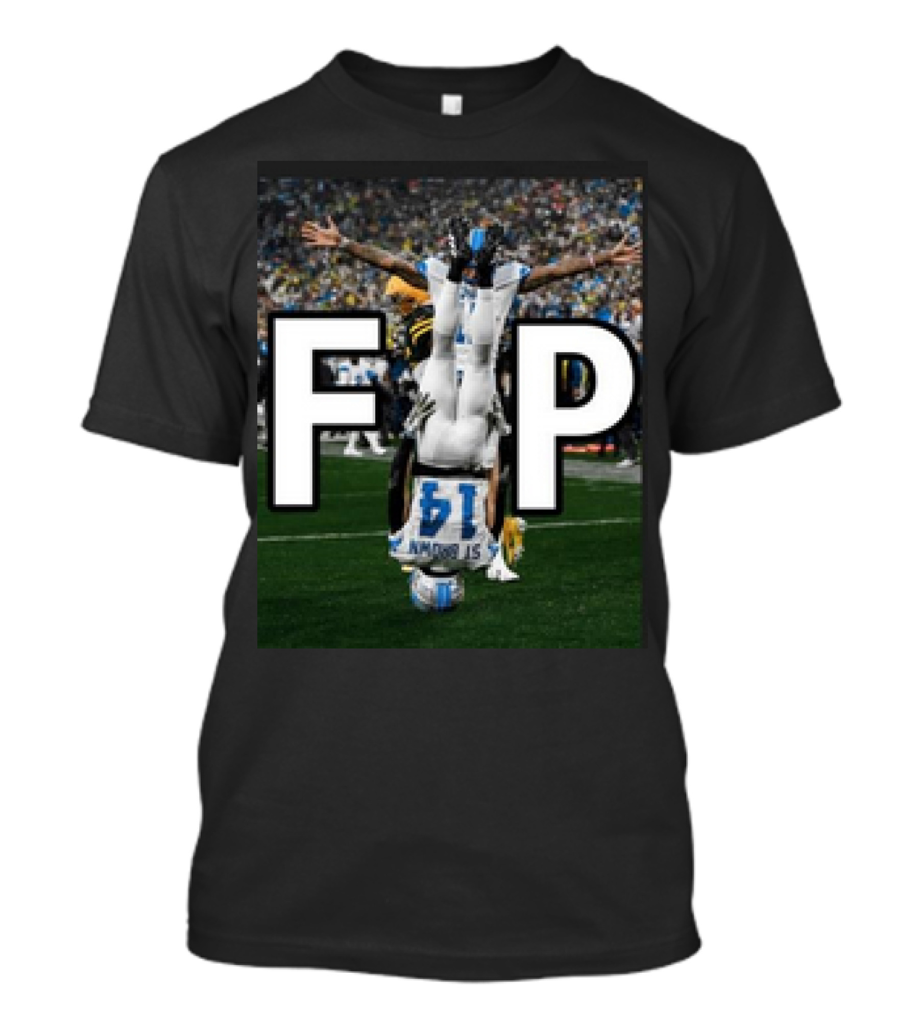 Amon-Ra St. Brown Detroit Lions NFL FP Moment Vs Green Bay Packers T-Shirt