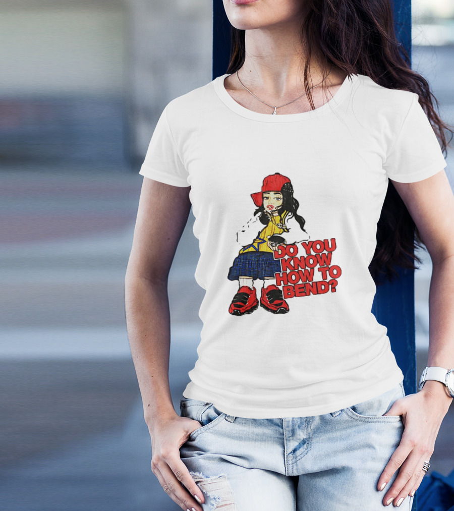 Billie Eilish Do You Know How To Bend Styled Cartoon T-Shirt
