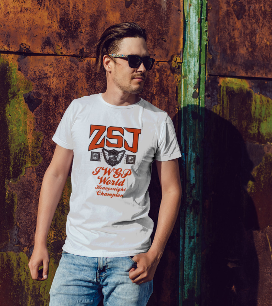 ZSJ IWGP World Heavyweight Champion Belt T-Shirt