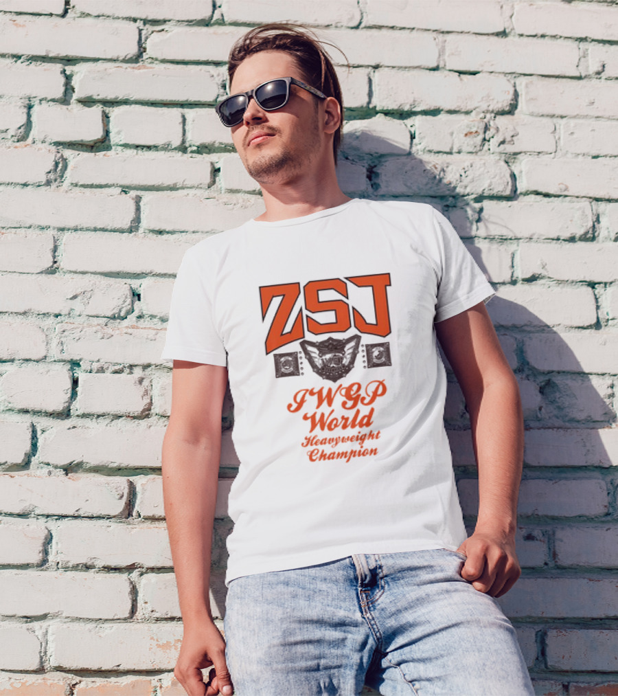 ZSJ IWGP World Heavyweight Champion Belt T-Shirt