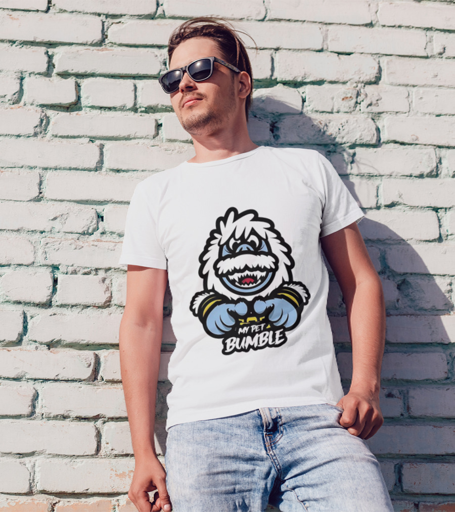 My Pet Bumble Abominable Snow Monster Yeti Holding T-Shirt
