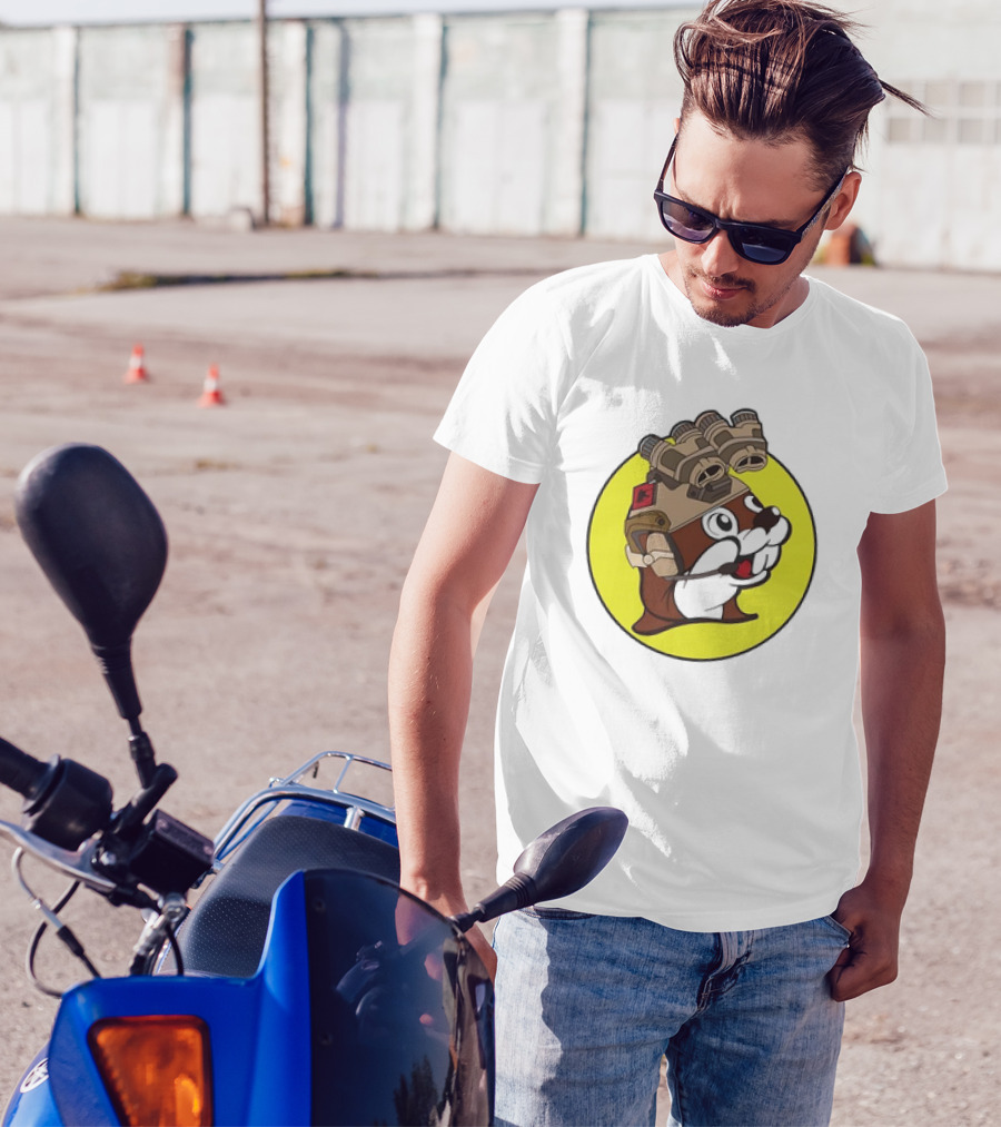 Night Vision Tactical Buc-Ee's Beanie T-Shirt