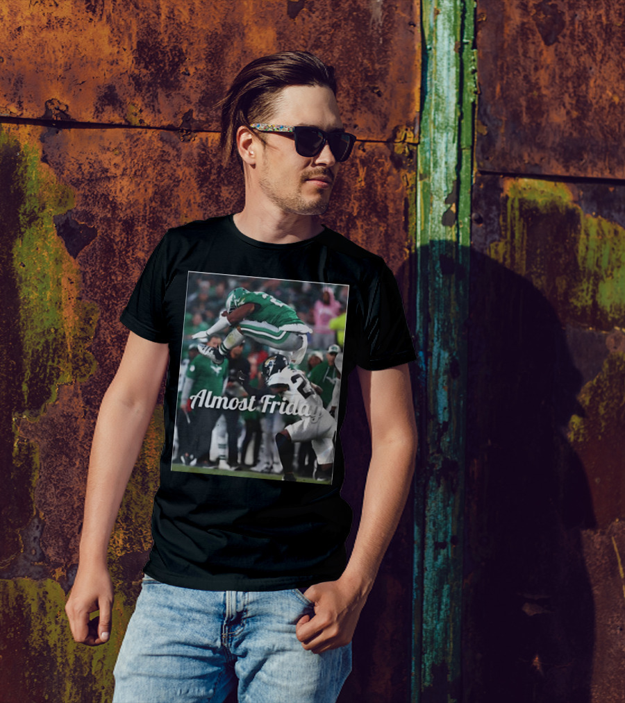 Almost Friday Saquon Barkley Hurdle Over Philadelphia Eagles T-Shirt