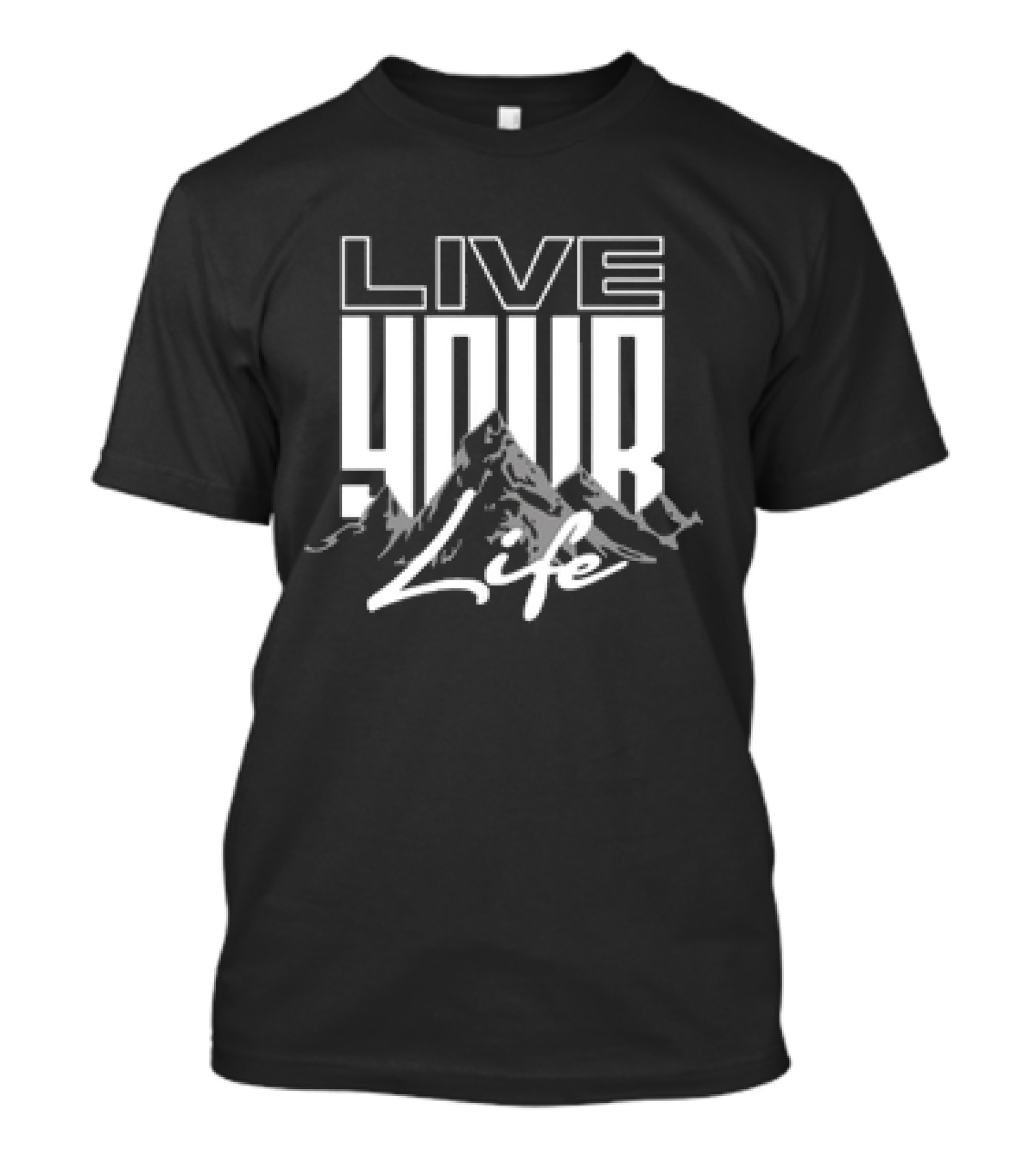 Live Your Life 2024 Dads Being Dudes Mountains Adventure T-Shirt
