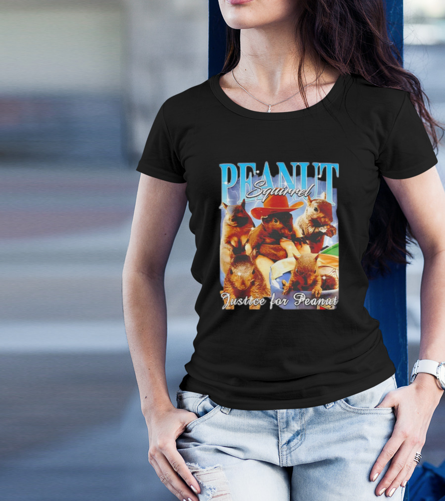 Peanut Squirrel Justice For Peanut T-Shirt