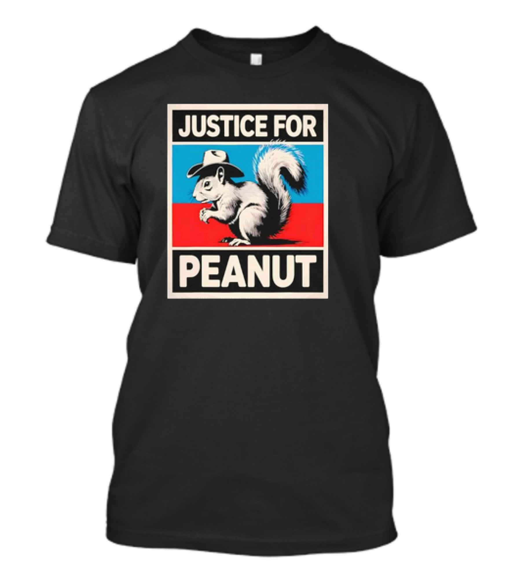 Justice For Peanut The Squirrel Pnut Retro Iconic T-Shirt