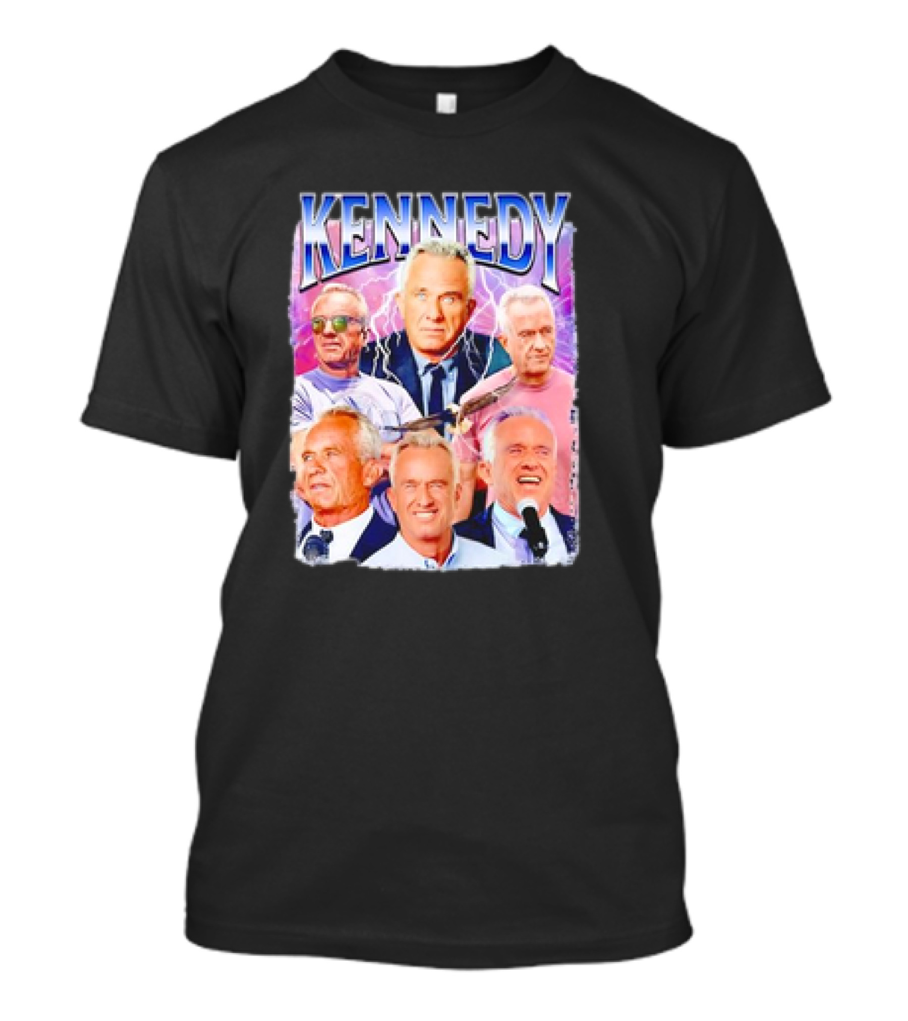 Kennedy Robert F Kennedy Jr 2024 President Campaign Collage T-Shirt
