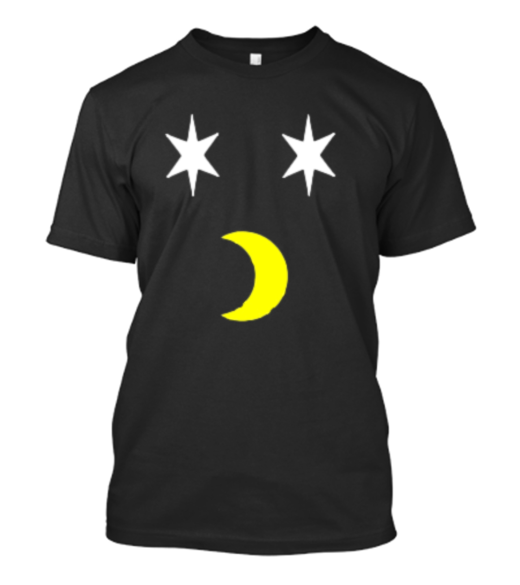 Theemiljay Kamala Harris Stars Crescent Moon Body Paint T-Shirt