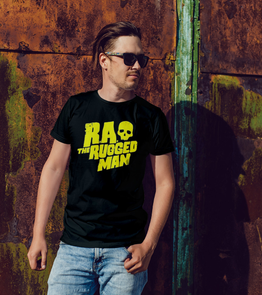 R.A. The Rugged Man Skull T-Shirt