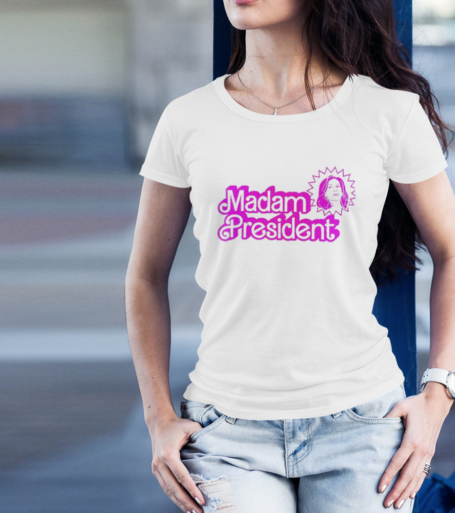 Madam President Kamala Harris Barbie T-Shirt