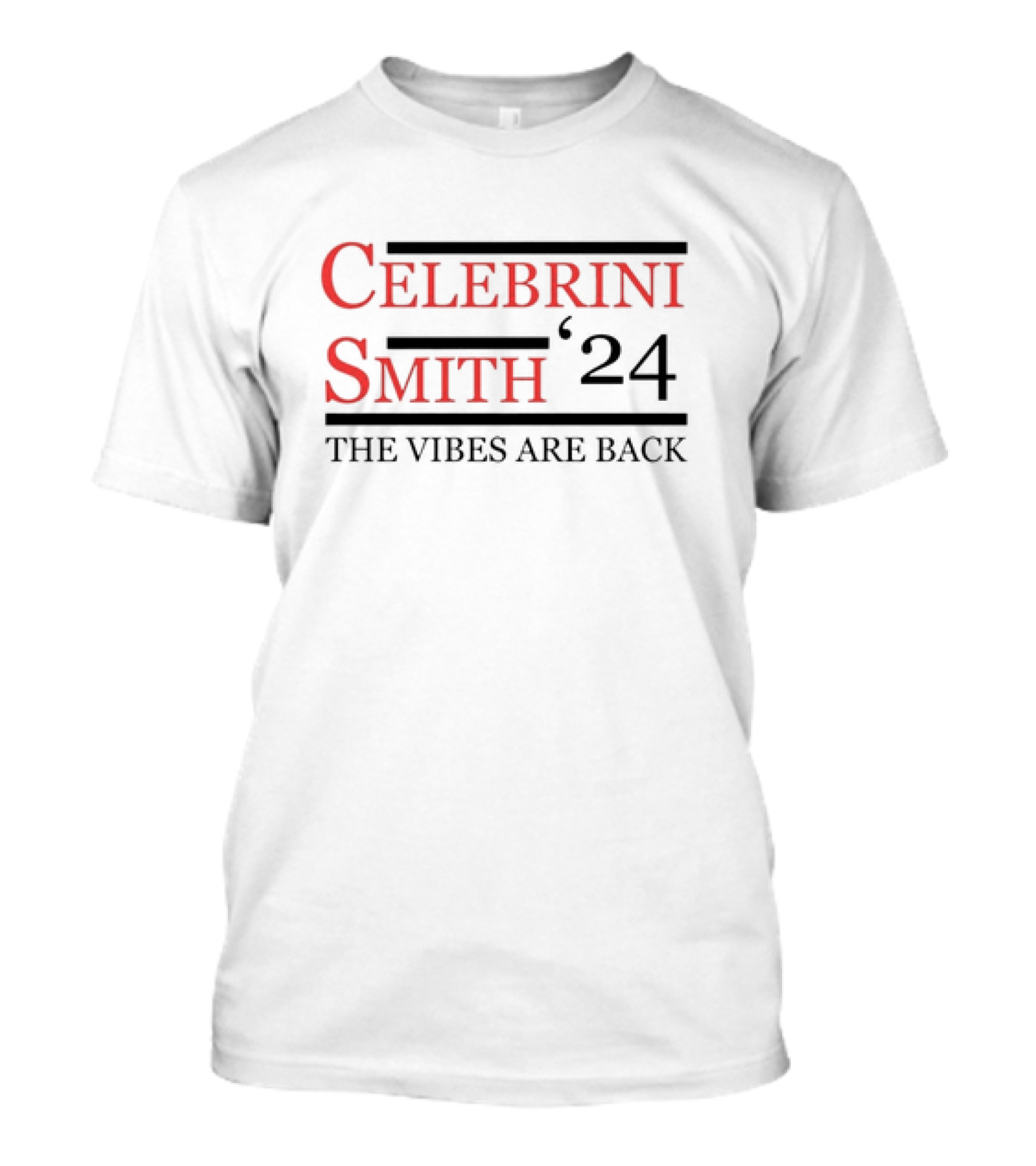 Celebrini Smith '24 The Vibes Are Back T-Shirt