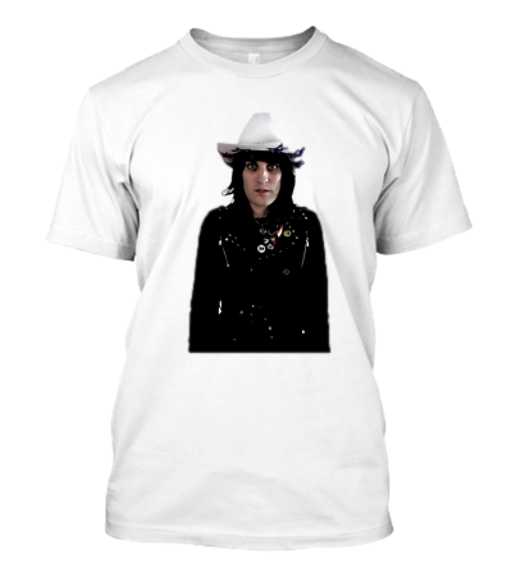Noel Fielding Retro Cowboy Hat Fashion T-Shirt