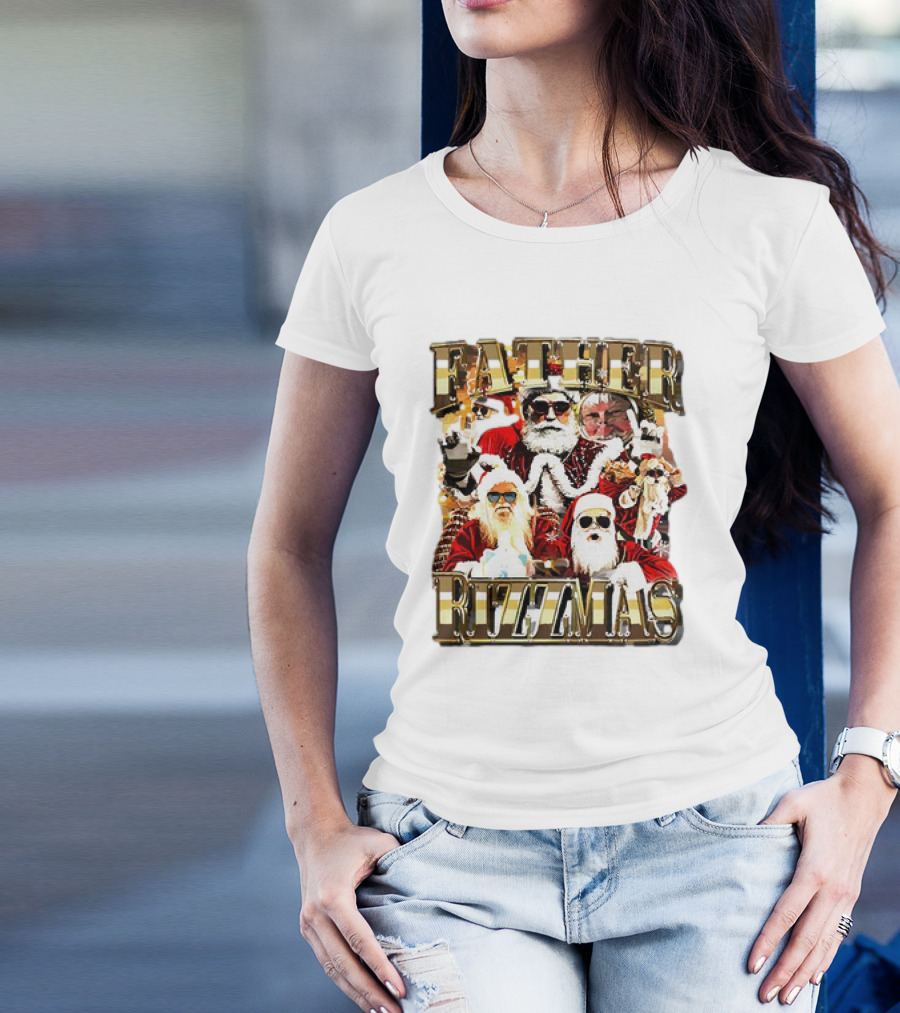 Father Rizzmas Santa Christmas T-Shirt