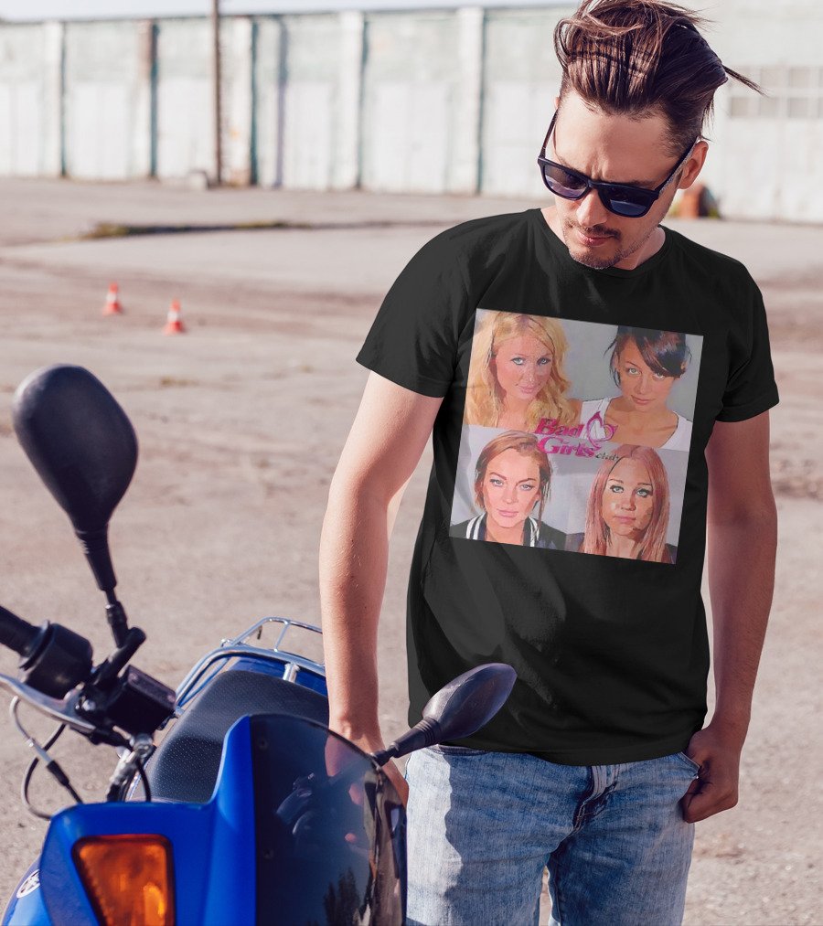 Bad Girls Club Iconic Celebrity Faces T-Shirt