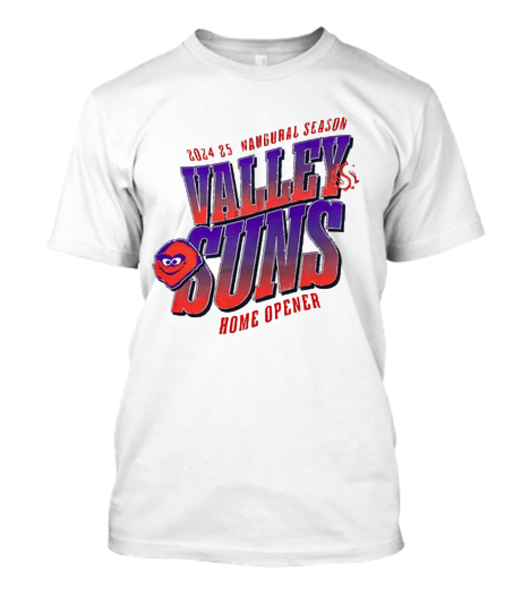 Valley Suns 2024-25 Inaugural Season Home Opener T-Shirt