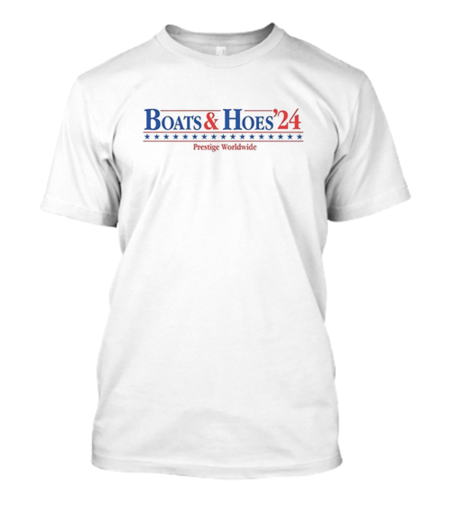 Boats And Hoes '24 Prestige Worldwide Campaign Theme T-Shirt