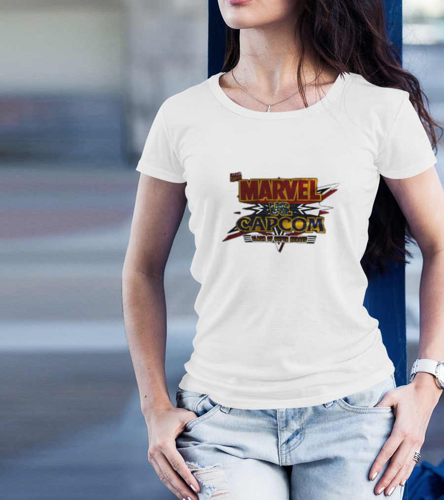 Marvel Vs Capcom Clash Of Super Heroes Battle T-Shirt