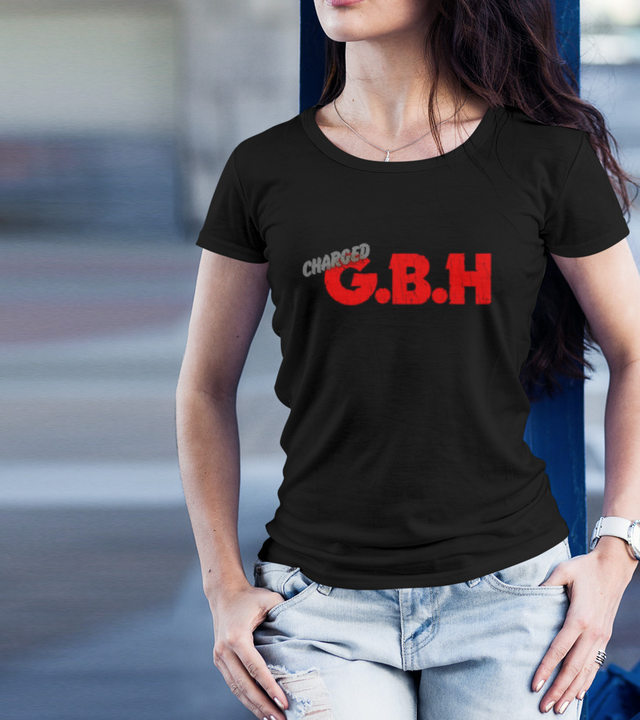 Charged GBH 1978 Classic Punk Band Retro T-Shirt