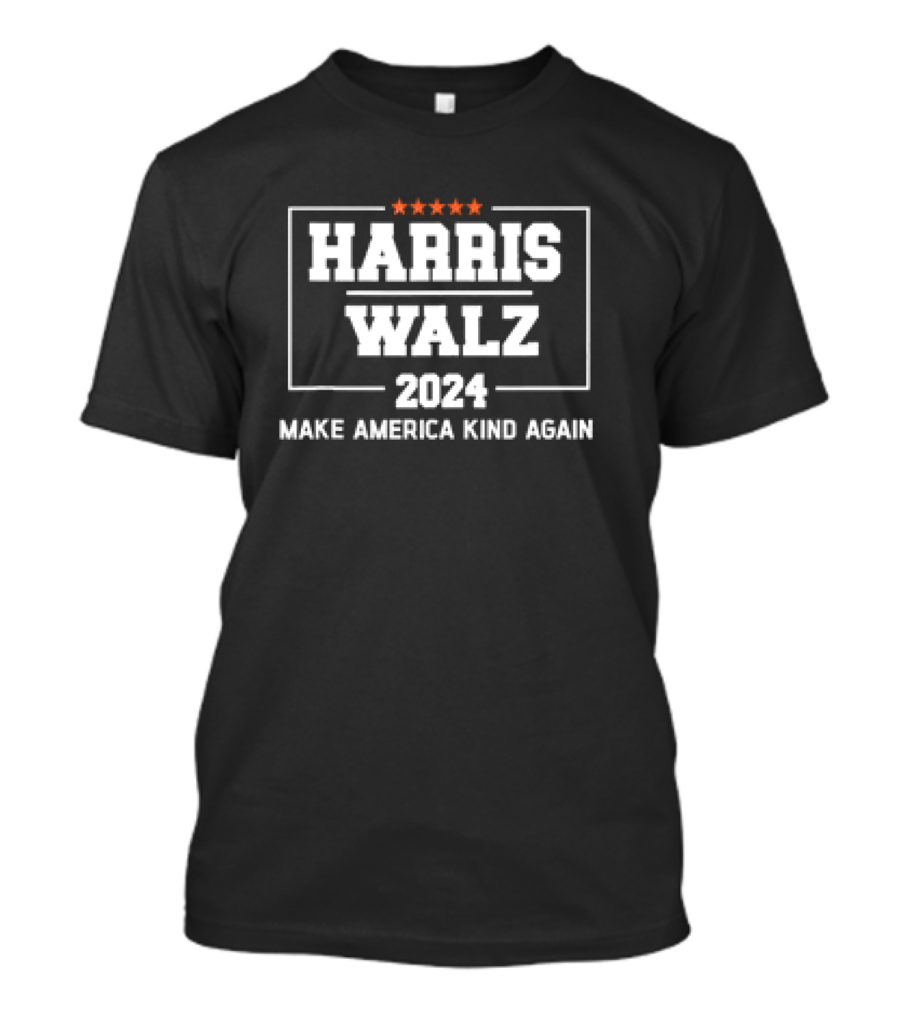 Harris Walz 2024 Make America Kind Again Star T-Shirt