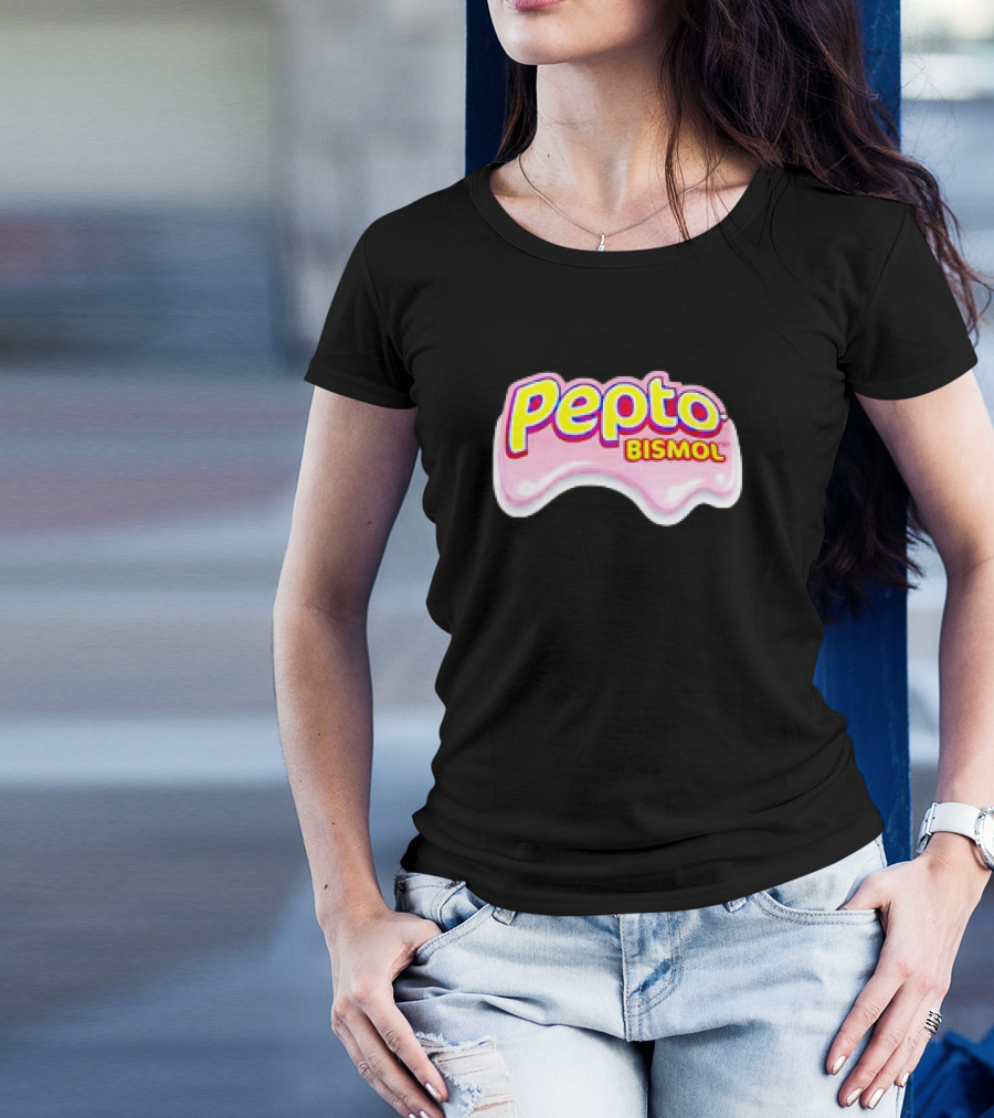 Pepto Bismol Halloween Costume Stomach Relief T-Shirt