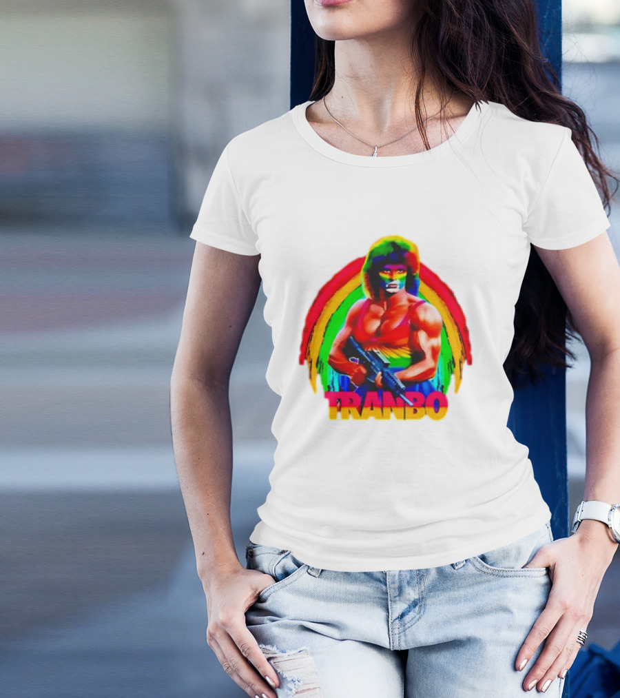 Tranbo Rambo Rainbow Warrior T-Shirt