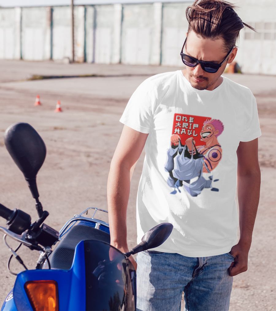 One Trip Haul Sukuna Gym Anime Character Carrying Bags T-Shirt