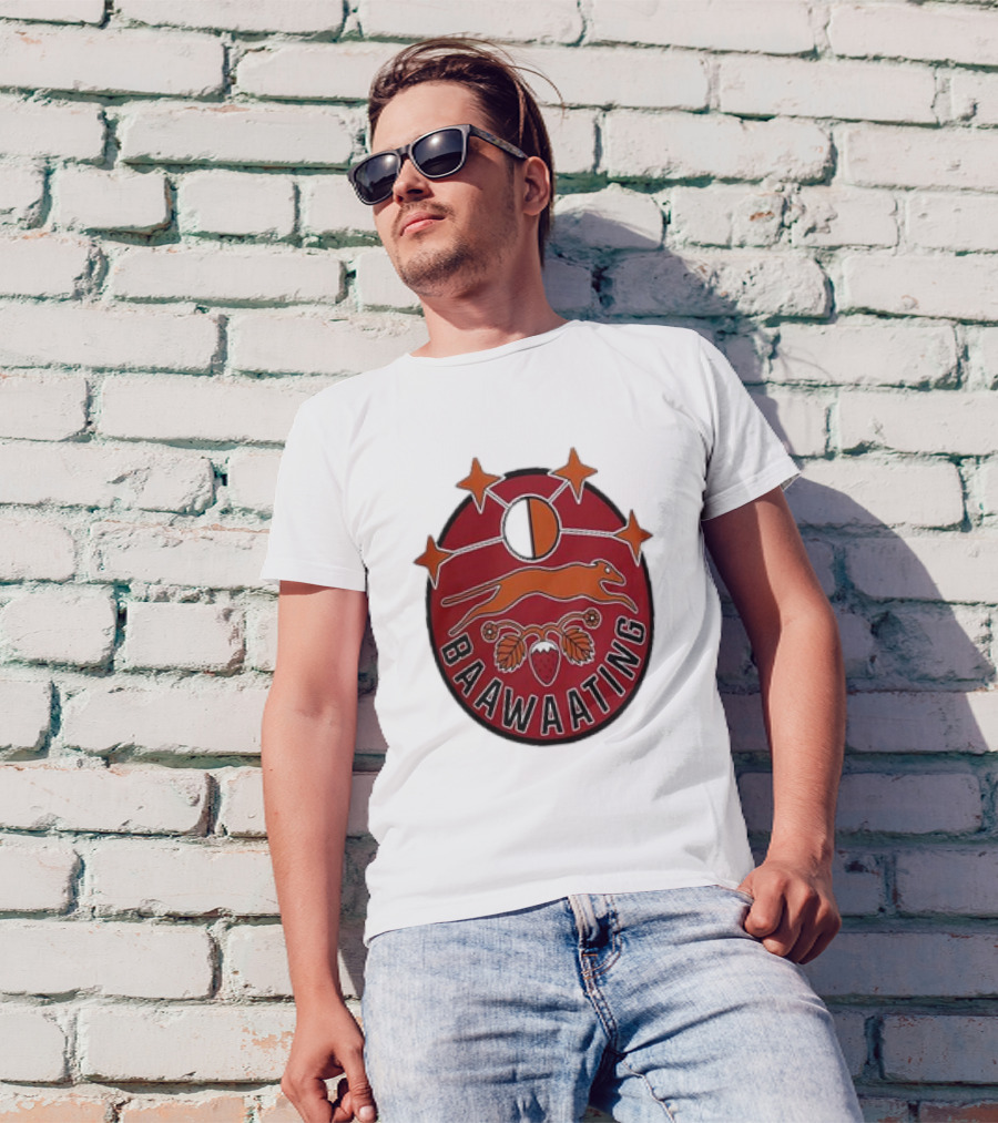 Indigenous Peoples Night 2024 Hockey Baawaating T-Shirt