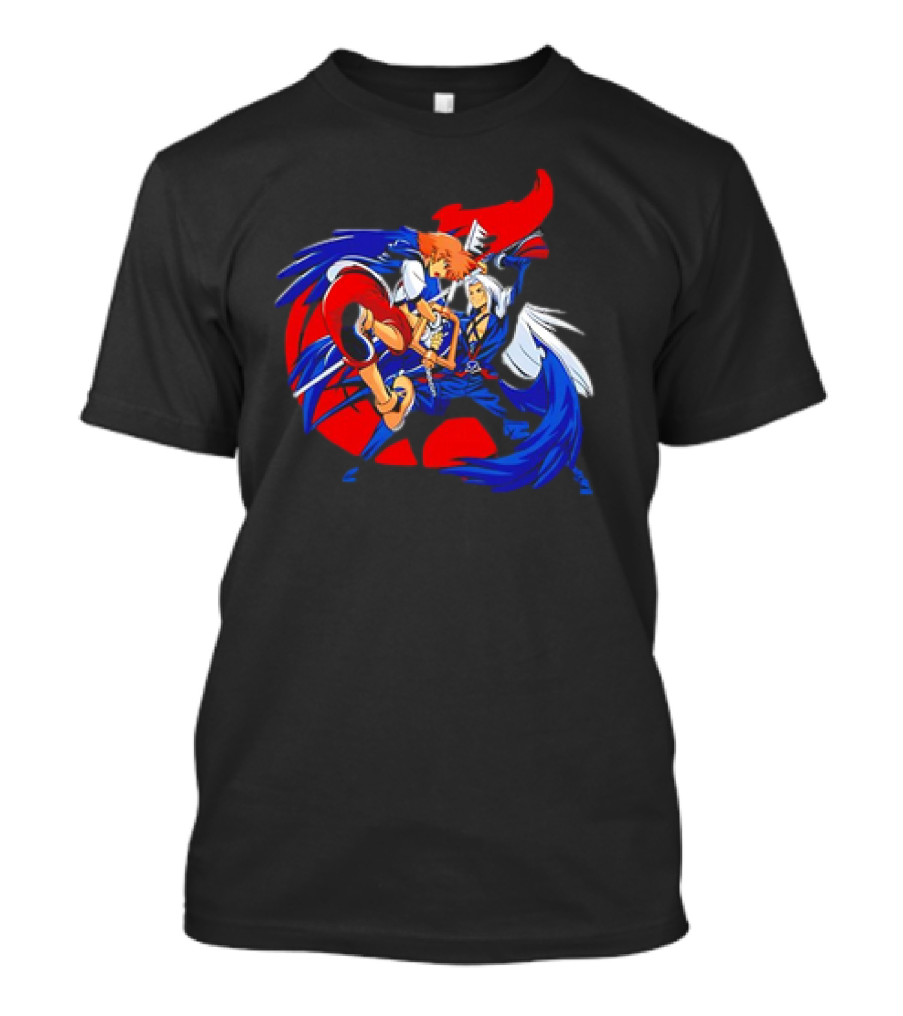 Final Battle Sephiroth And Sora Kingdom Hearts Crossover T-Shirt