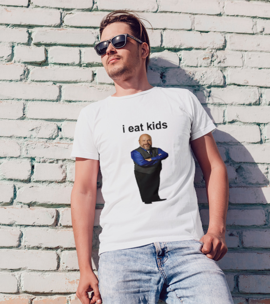 I Eat Kids Funny Meme Tapestry T-Shirt