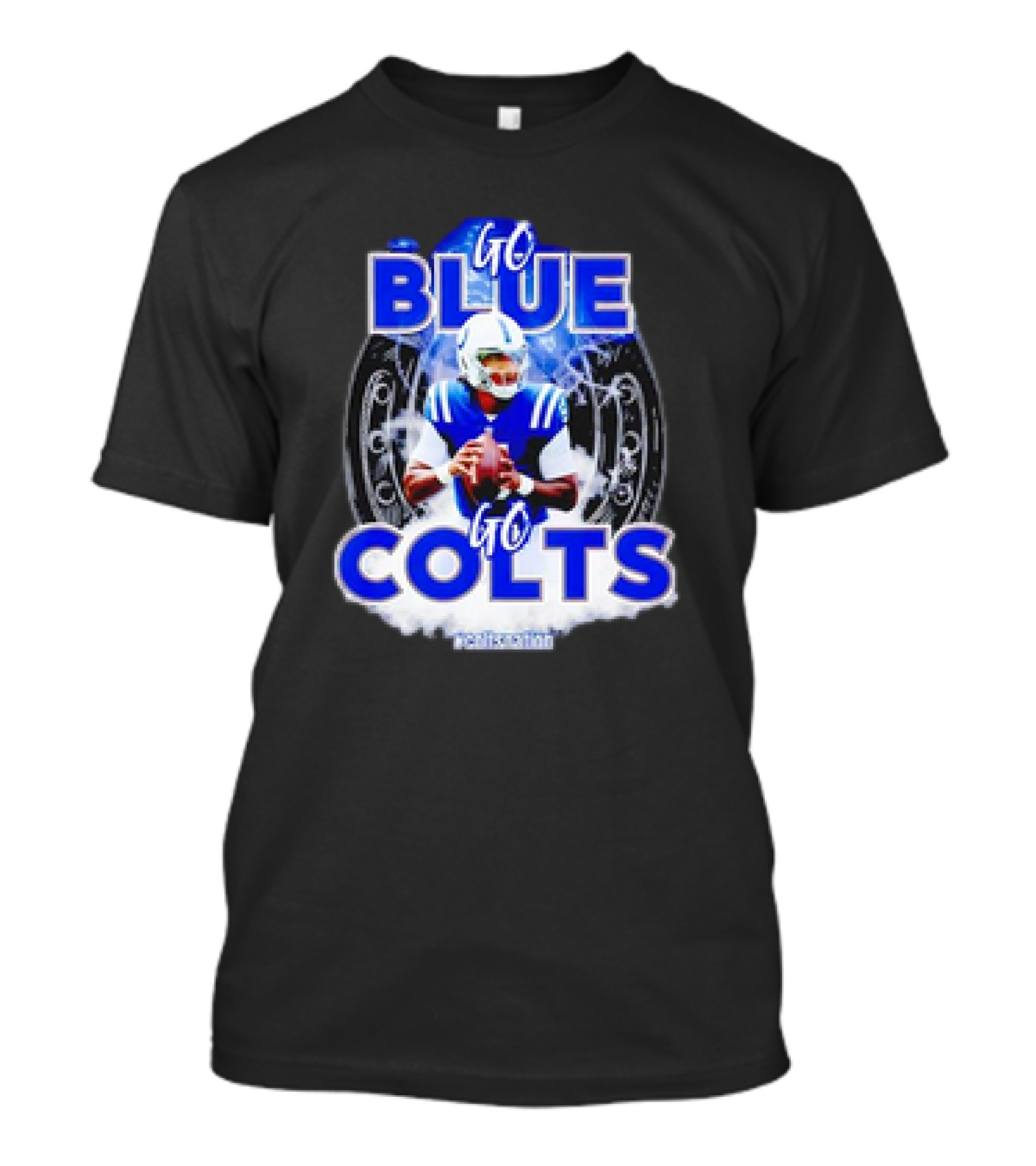 Indianapolis Colts Anthony Richardson Go Blue Go Colts NFL Football Fan #crfinstinct T-Shirt