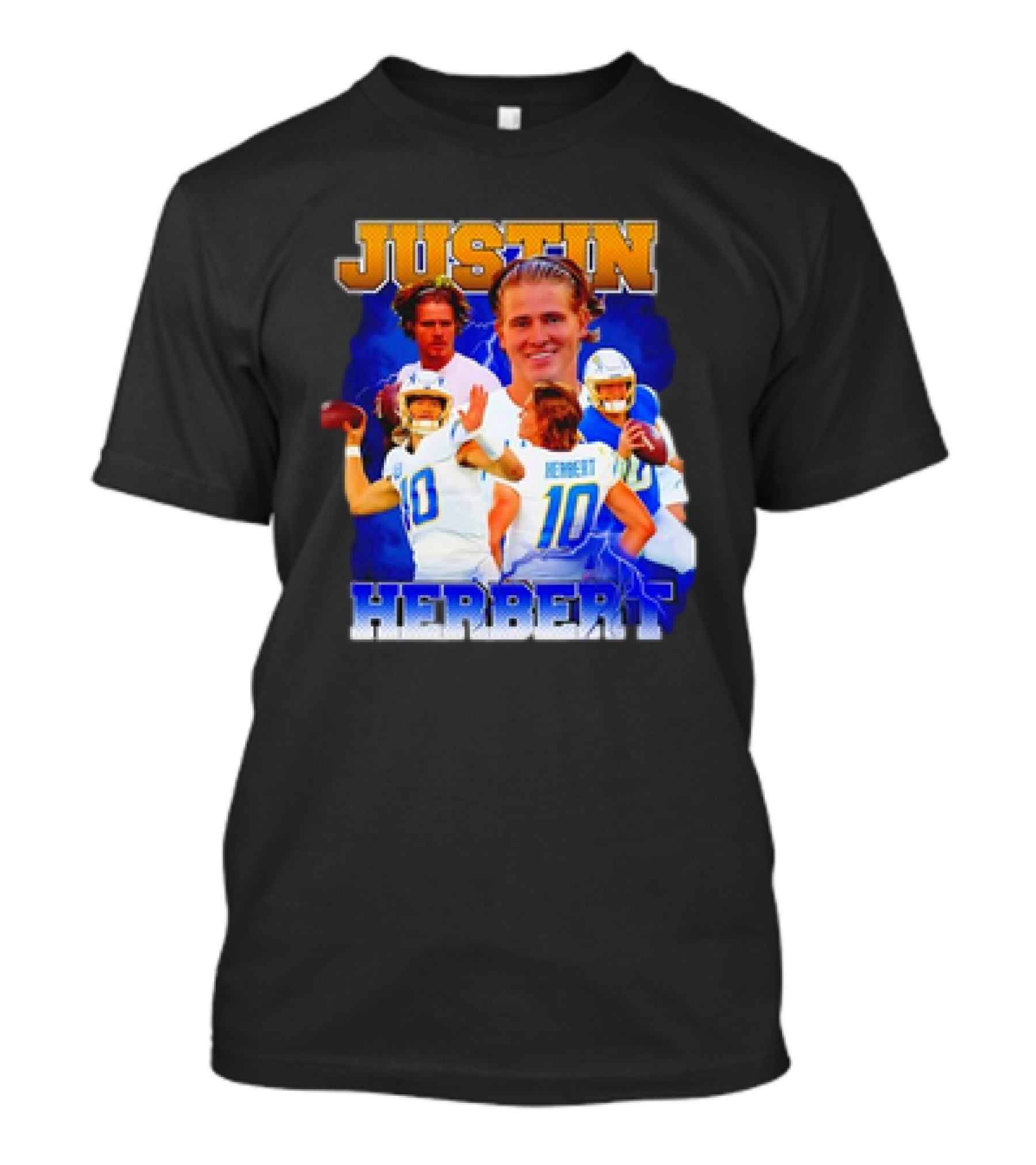 Justin Herbert Football Vintage T-Shirt
