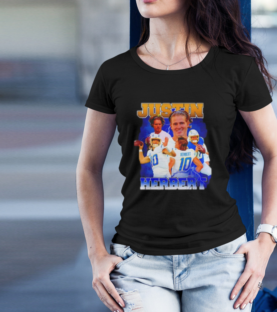 Justin Herbert Football Vintage T-Shirt