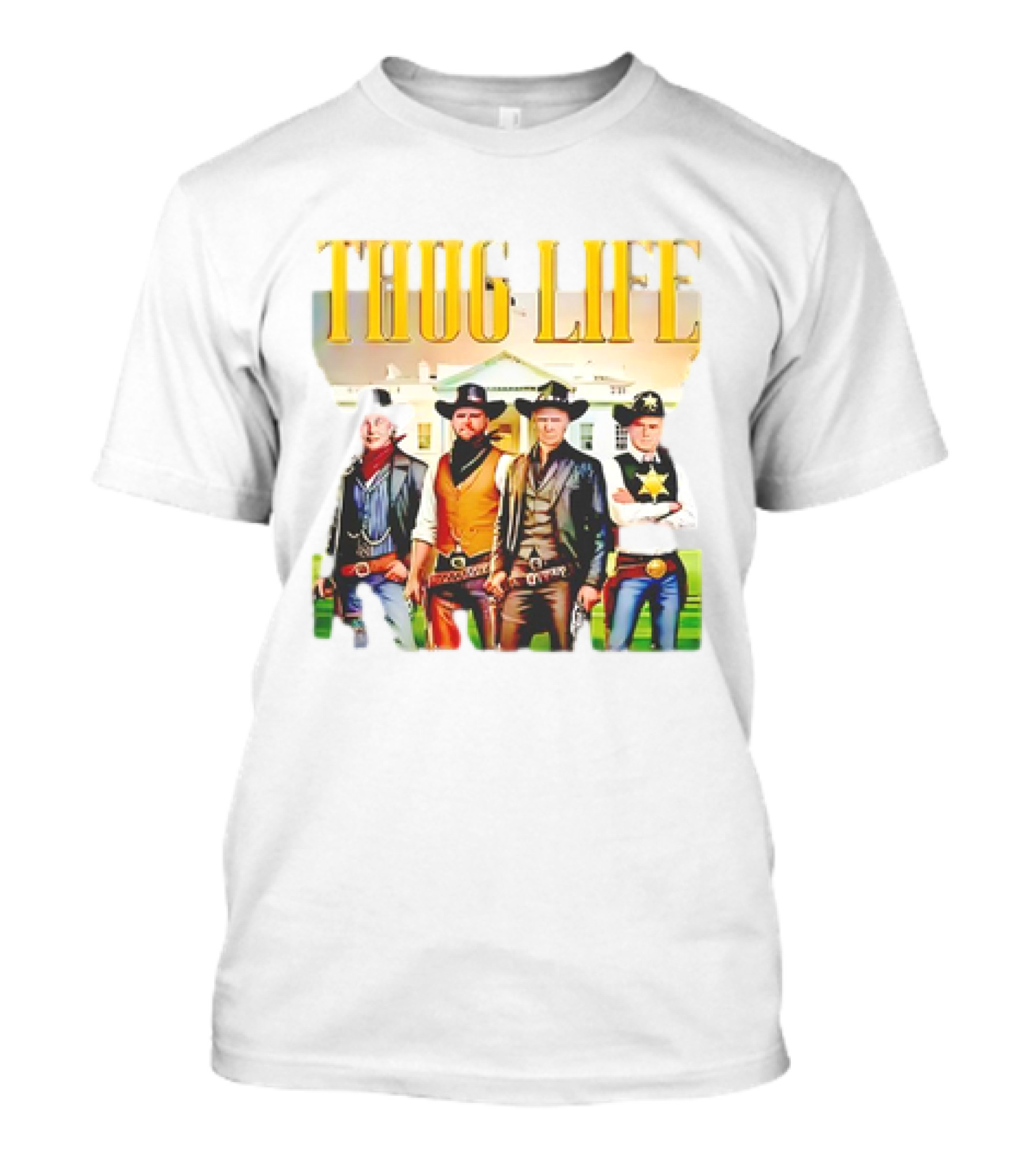 Thug Life President Vance Kennedy Elon Cowboy T-Shirt