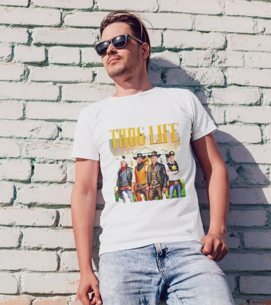 Thug Life President Vance Kennedy Elon Cowboy T-Shirt