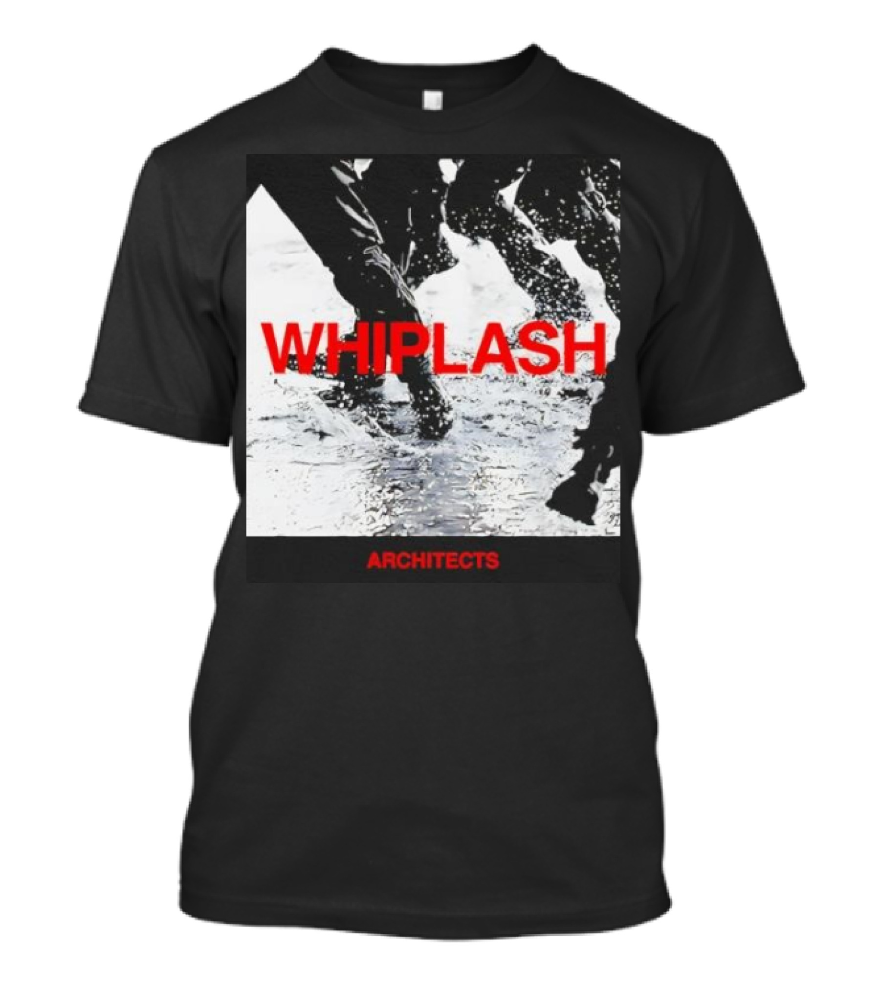 Whiplash Architects Single Black Photo Retro T-Shirt